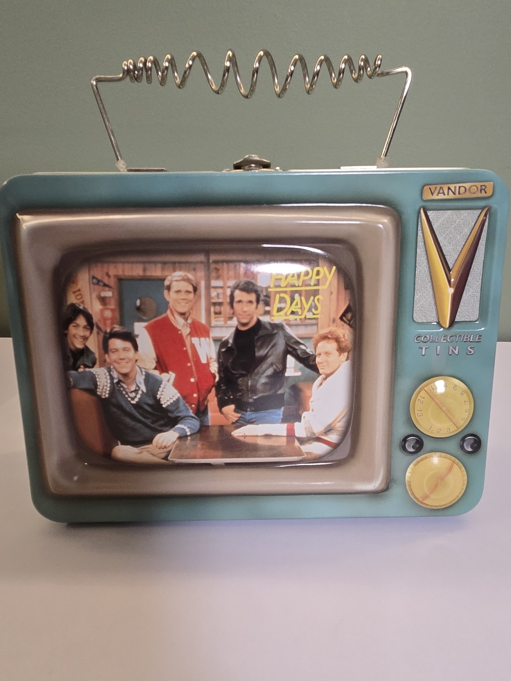 Vandor Happy Days 1999 Retro TV Lunchbox + COA - Good Condition